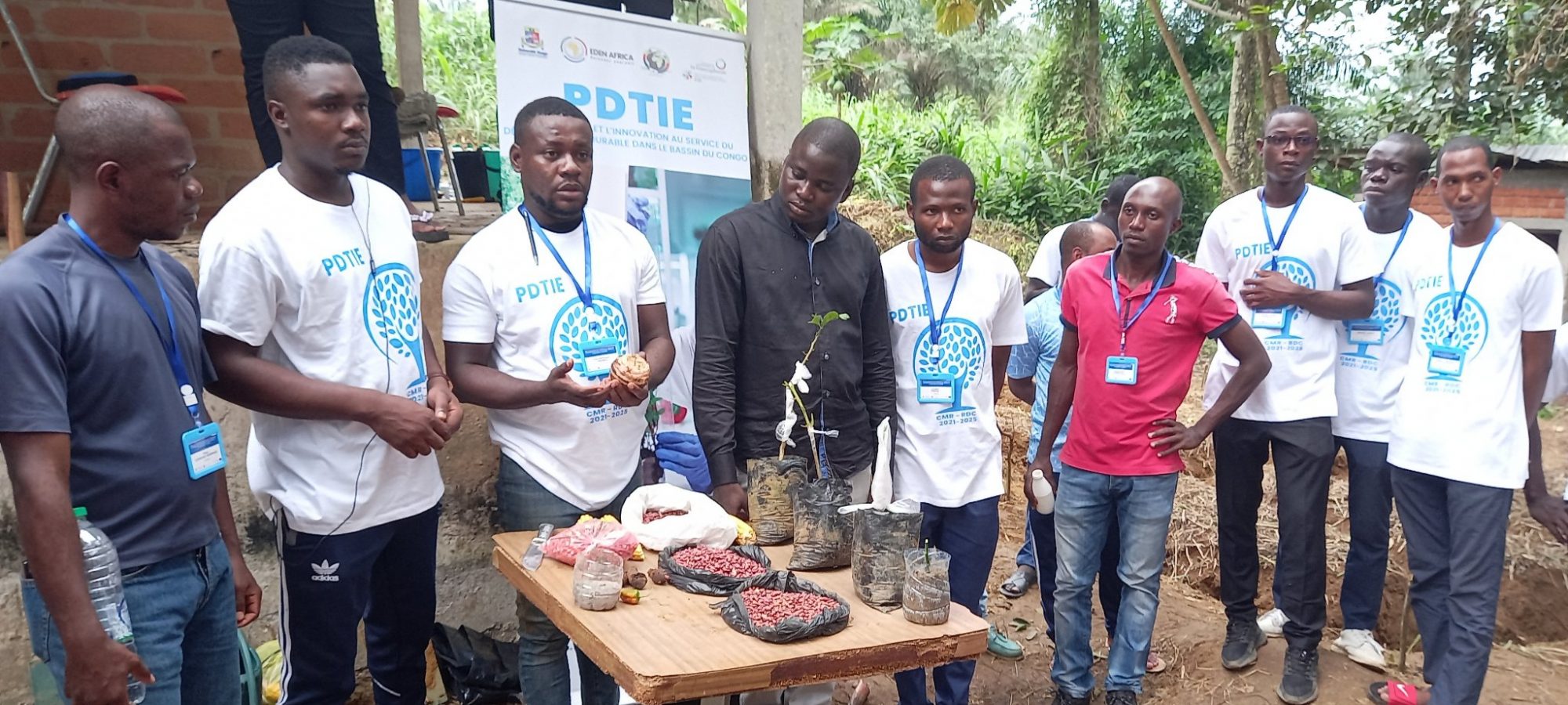 PDTIE – More than 200 young people from the Congo Basin participate in practical and ecological training
