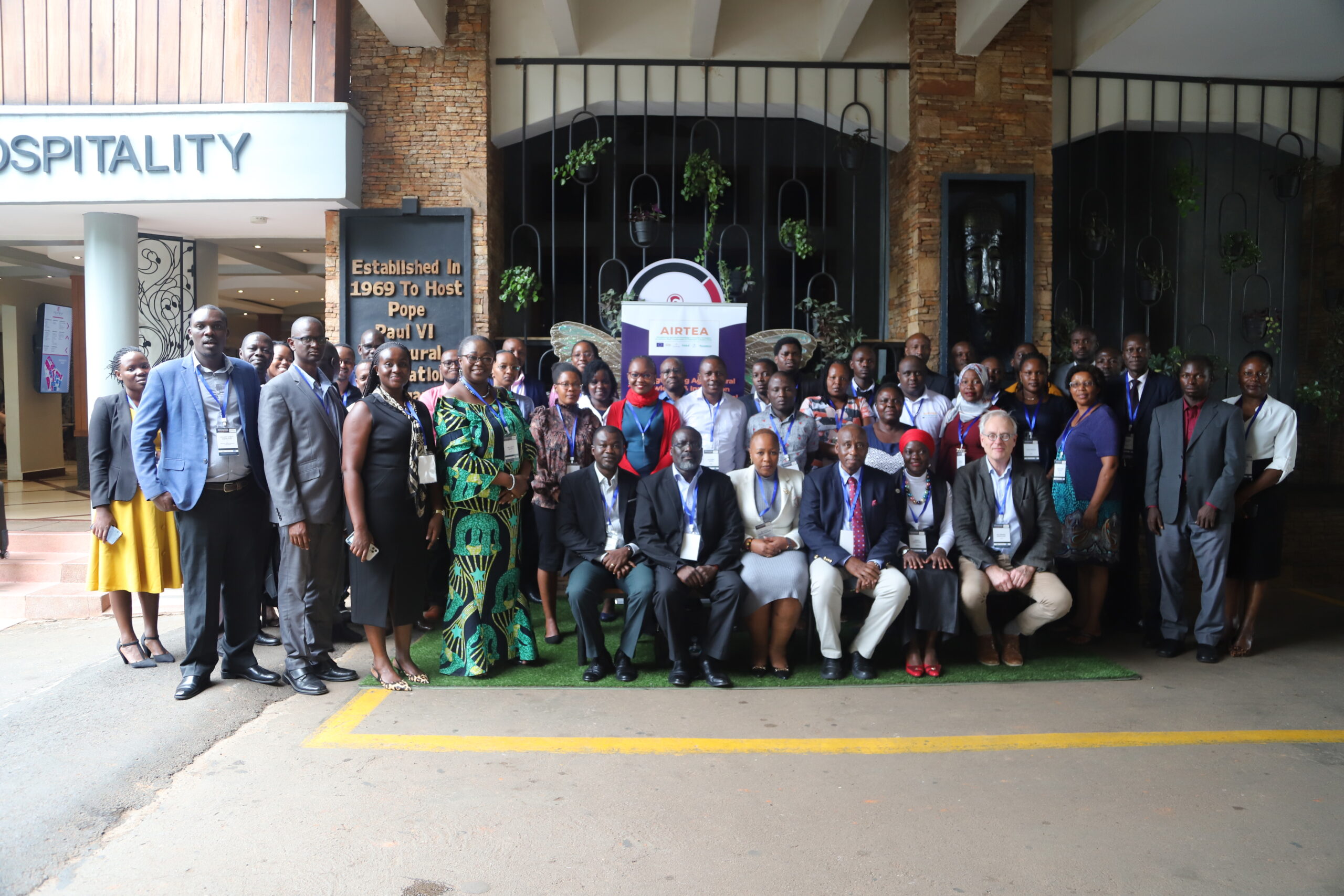 Réunion annuelle des parties prenantes du projet AIRTEA à Kampala, Ouganda.