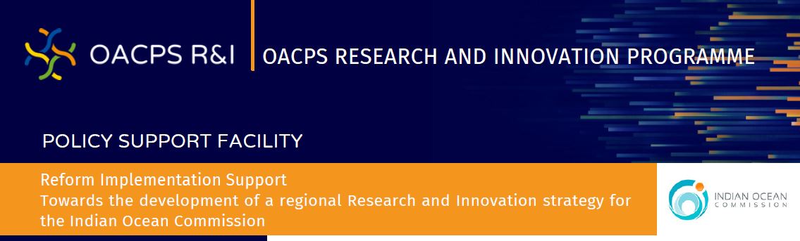 Towards a regional Research and Innovation strategy for the Indian Ocean Commission
