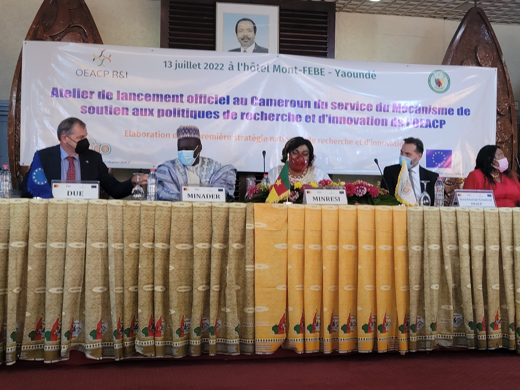 Official launch of the PSF service in Cameroon for the development of a national research and innovation strategy