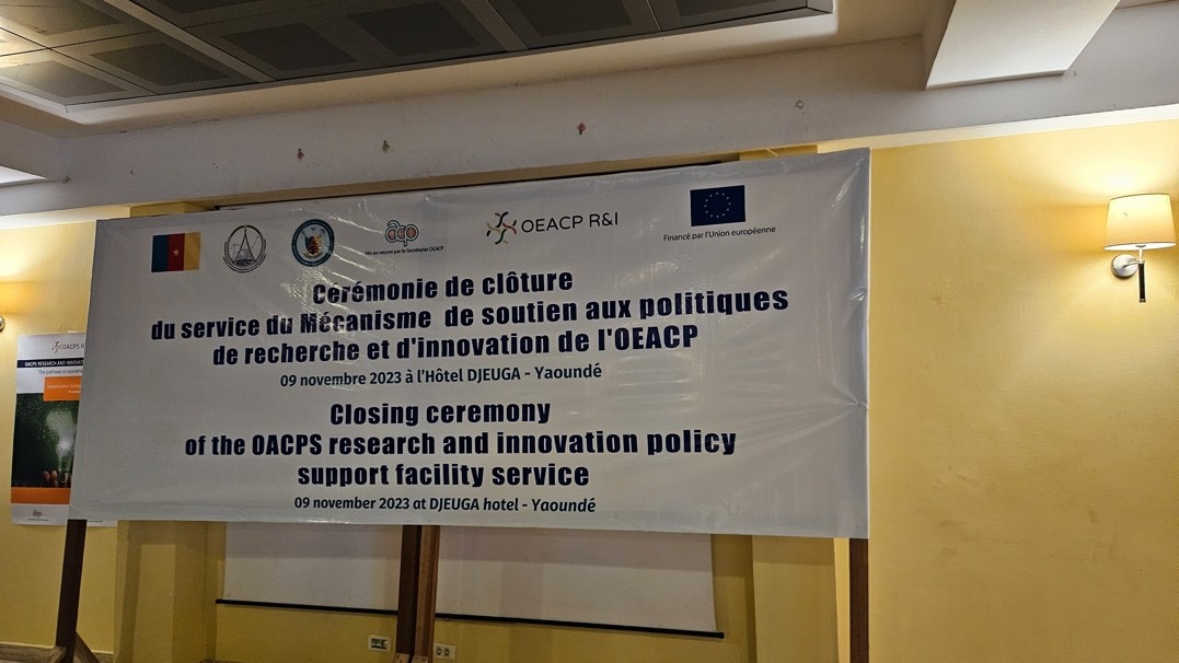 Cérémonie de clôture du service du MSP de Recherche et Innovation au Cameroun