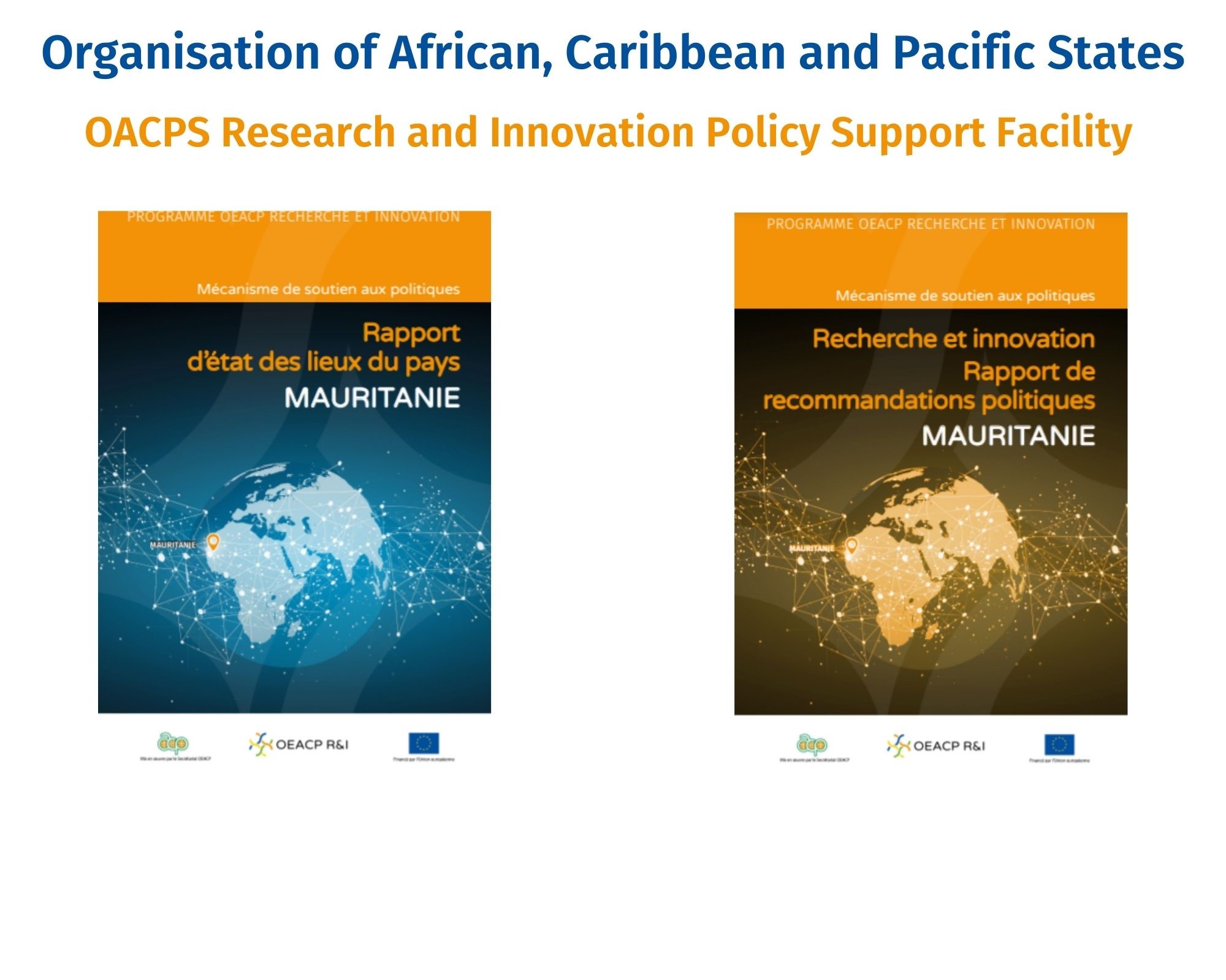 Towards a first Research and Innovation strategy in Mauritania